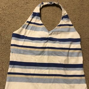 Halter style tank top